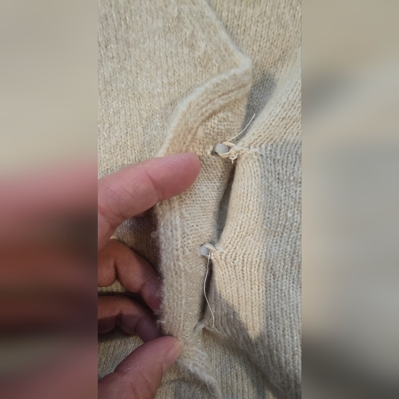 Zara Stone Embroidered Knit Style Vest - Picture 4 of 8